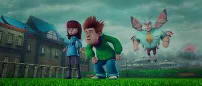 Oh, man! It totally wiped
itself off on that kid! - Cranston Academy: Monster Zone