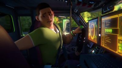 Oh, man!
My seat's all messed up from Rafaela! - Fast & Furious Spy Racers