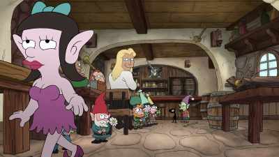 Oh, man. She did not pick you.
Mmm-mmm. - Disenchantment
