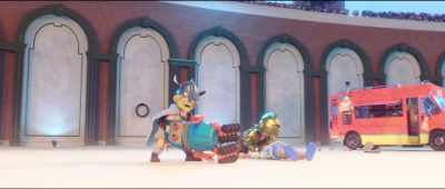 -Oh.
-Marla, | don't think it worked! - Playmobil: The Movie