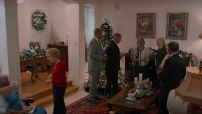 Oh, Merry Christmas,
one and all. - The 5-Year Christmas Party