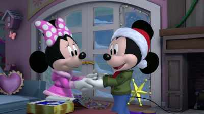 Oh, Mickey, you made our
Christmas wishes come true. - Mickey and Minnie Wish Upon a Christmas