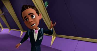 -Oh--!
-[monocle clatters] - Spy Kids: Mission Critical