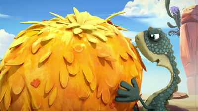 Oh, moss, is there anyone
who doesn't love you? - Gigantosaurus