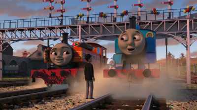- Oh, Mr. Percival,
this is my friend Nia. - Thomas & Friends: Big World! Big Adventures! The Movie