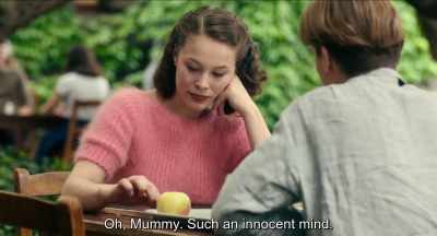Oh, Mummy,she has such an innocent mind. - Never Look Away