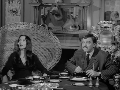 Oh, that must be the new governess. - The Addams Family