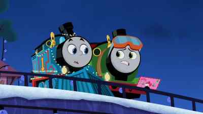 Oh,
my goodness, Mommy. - Thomas & Friends: The Christmas Letter Express