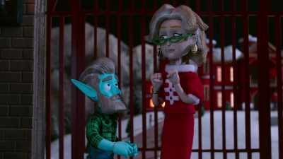 Oh my. How, uh...
how... super. - Santa Inc.
