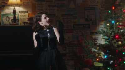 Oh! My husband's girlfriend
attacked me at work yesterday. - The Marvelous Mrs. Maisel