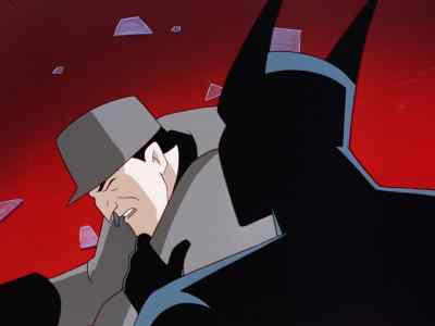 - Oh! My leg!
- Come on. - Batman Beyond