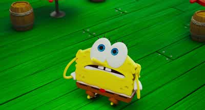 Oh my lucky brick - The SpongeBob Movie: Search for SquarePants