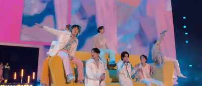 ♪ Oh my my my, oh my my my ♪ - BTS: Permission to Dance on Stage - LA
