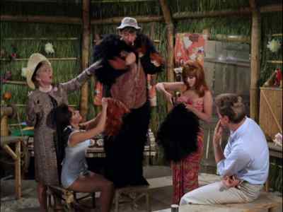 OH, MY POOR,
POOR FURS. - Gilligan's Island