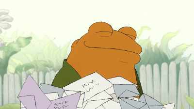 Oh, my! This is all for me? - Frog and Toad