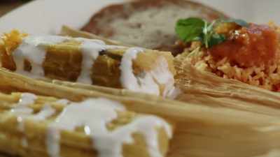 - Oh.
- [narrator] So, what
is a tamale? - No Recipe Road Trip With the Try Guys