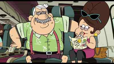 Oh, never eat the
airplane sashimi. - No Time to Spy: A Loud House Movie