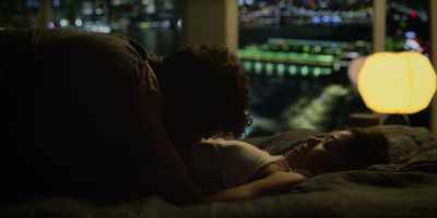 - Oh.
- [Nick kissing] - Players