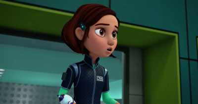 Oh, no! A sonic blaster.
He'll never hear it coming. - Spy Kids: Mission Critical