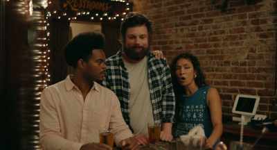 -Oh, no.
Again, thank you, Allen. - Bar Fight