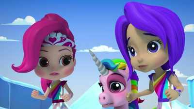 - Oh, no!
- Aww! It's worse than before. - Rainbow Rangers