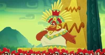 Oh, no.
(chuckles) - Legend of the Three Caballeros