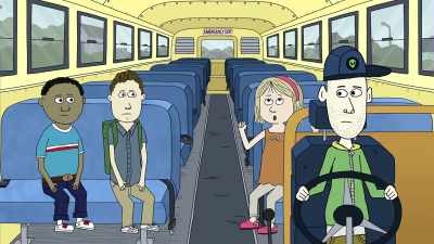 - Oh, no, don't turn around.
What are you doing? - Ten Year Old Tom