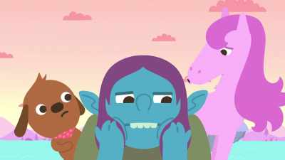Oh, no. Feeling grumpy is awful. - Sago Mini Friends