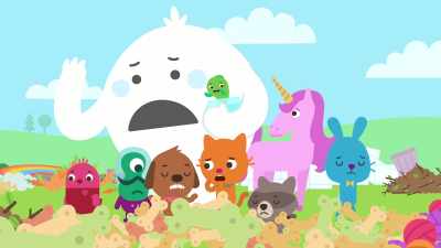 Oh, no! Harvey's cozy fort. - Sago Mini Friends