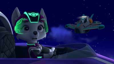 Oh no! He's going to drop it
on the castle! - PAW Patrol: Jet To The Rescue