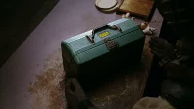 Oh, no, he's going for his evil instruments of torture. - The SpongeBob SquarePants Movie