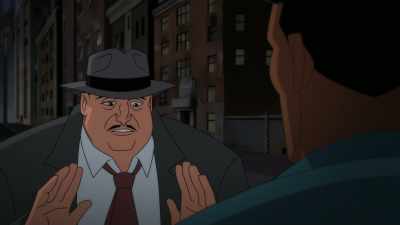 Oh, no. Hey, Flass, I can't... - Batman: Caped Crusader
