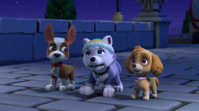 Oh no! How do we get back inside
to rescue Ryder and the others?! - PAW Patrol: Jet To The Rescue