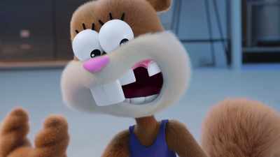 Oh no! I lost a tooth in the fight! - Saving Bikini Bottom: The Sandy Cheeks Movie