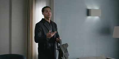 -Oh, no. I mean, you booking me again.
-Oh. (CHUCKLES) - Good Luck to You, Leo Grande