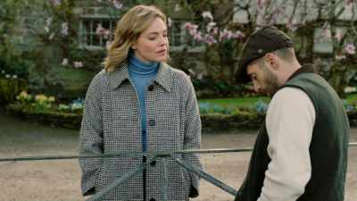 Oh, no, I offered.
But I noticed her notebook, - The Presence of Love