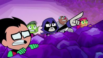 Oh, no! It's a rockslide! - Teen Titans Go!