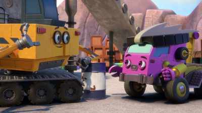 Oh, no. It's perfectly harmless. - Mighty Monsterwheelies