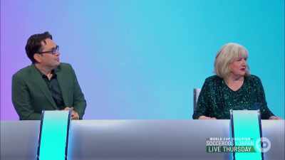 Oh, no!
(LAUGHTER AND APPLAUSE) - Would I Lie to You?