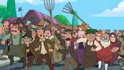 Oh, no, more villagers! - Phineas and Ferb