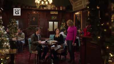 Oh, no, no, no. It's
delicious. I just think - Christmas at Castle Hart