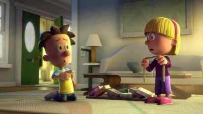 Oh, no, no, no, no, no.
Just brainstorming our project. - Big Nate