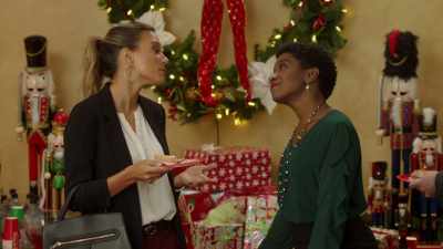Oh, no, no, no.
To Gran's dismay, - Christmas in Louisiana