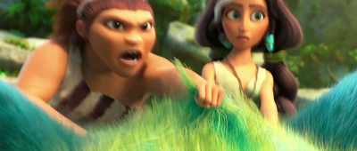 Oh, no, no, no. We are not crossing this! - The Croods: A New Age