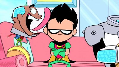 Oh. No, no, no!
You're doing it! - Teen Titans Go!