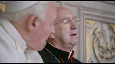 Oh. No. No, uh...
Not me. Never. - The Two Popes