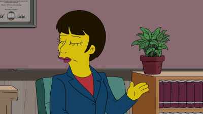 Oh, no. Not until far, far - The Simpsons: The Past and the Furious