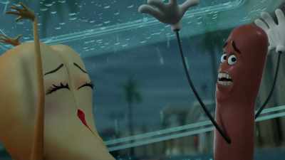 Oh, no! Oh, fuck, run! - Sausage Party: Foodtopia