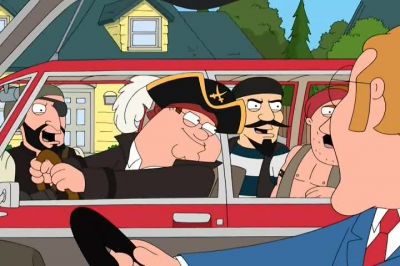 Oh no. Privateers. - Family Guy