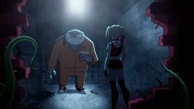 - Oh, no problem.
- [distant sirens] - Harley Quinn